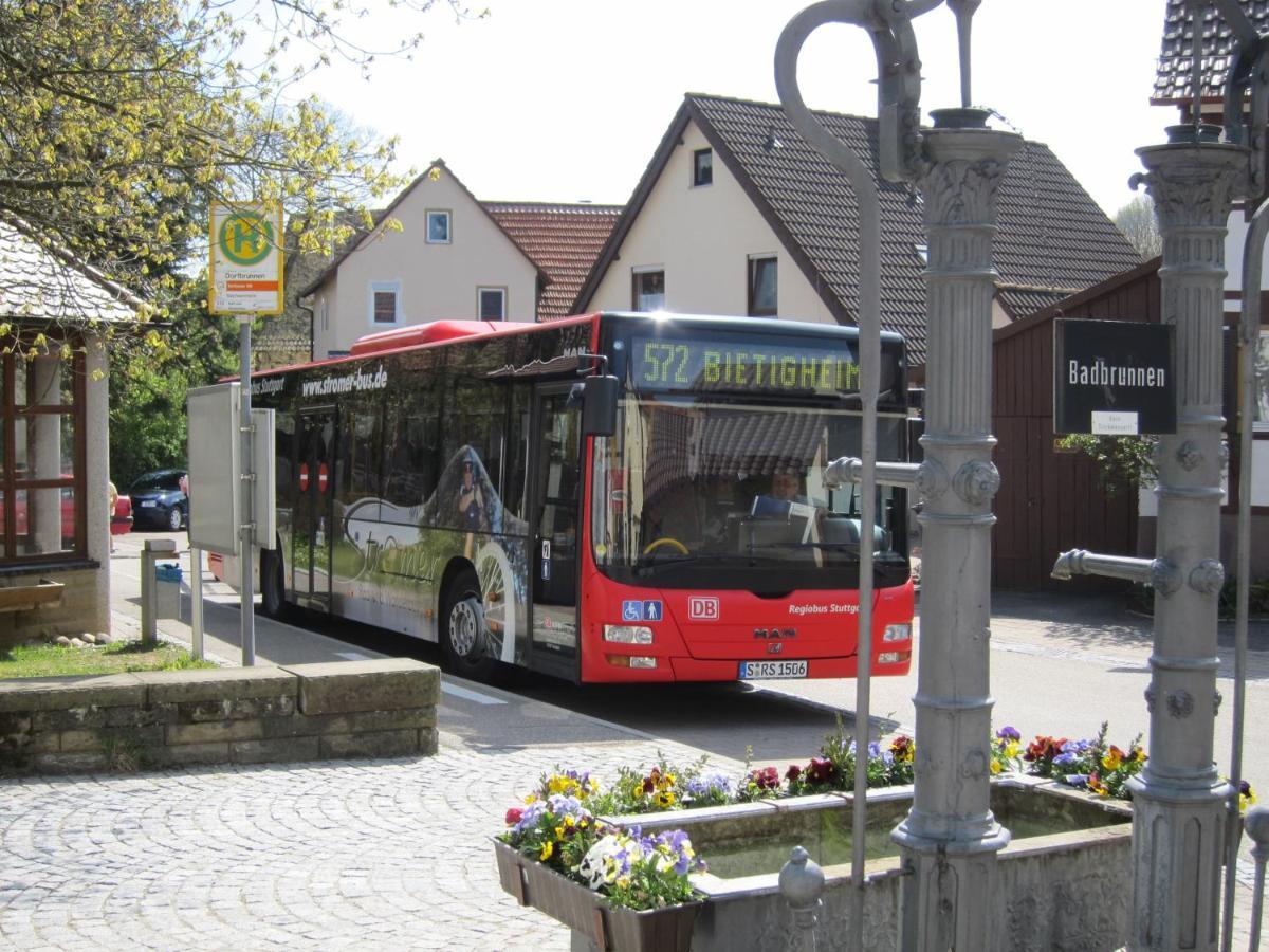 Ferienwohnung Im Turm Bellevue Mit 3 Schlafzimmern Sachsenheim Buitenkant foto
